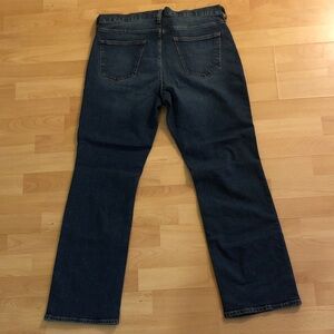 Old Navy Men's Dark Blue Straight Jeans